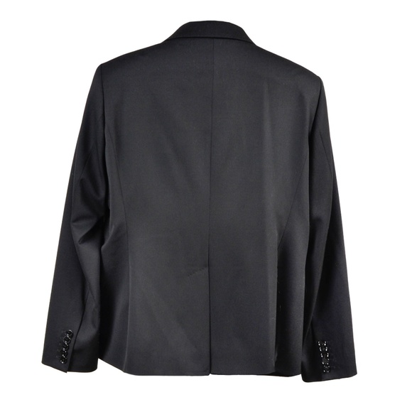 SEVENTY Womens Single-Breasted Woven Blazer Black Size IT 50 - Picture 2 of 10